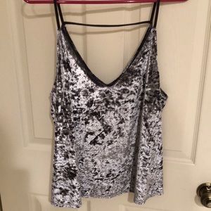 American Eagle Velvet tank